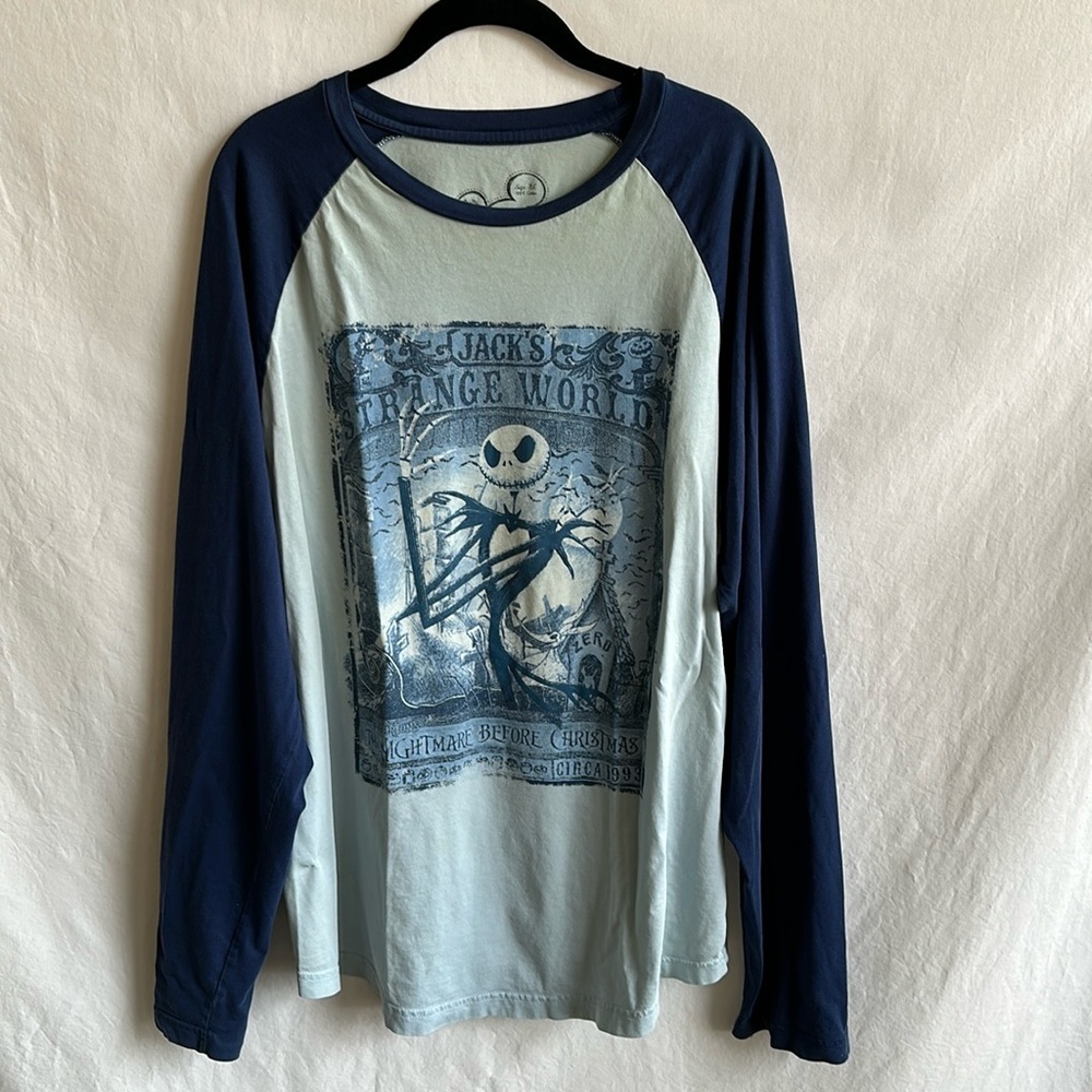 The Nightmare Before Christmas long-sleeve tee, size XL